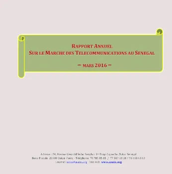 Telecom rapport 2016 ASUTIC