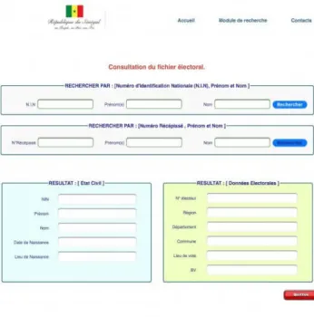 Portail consultation fichier electoral
